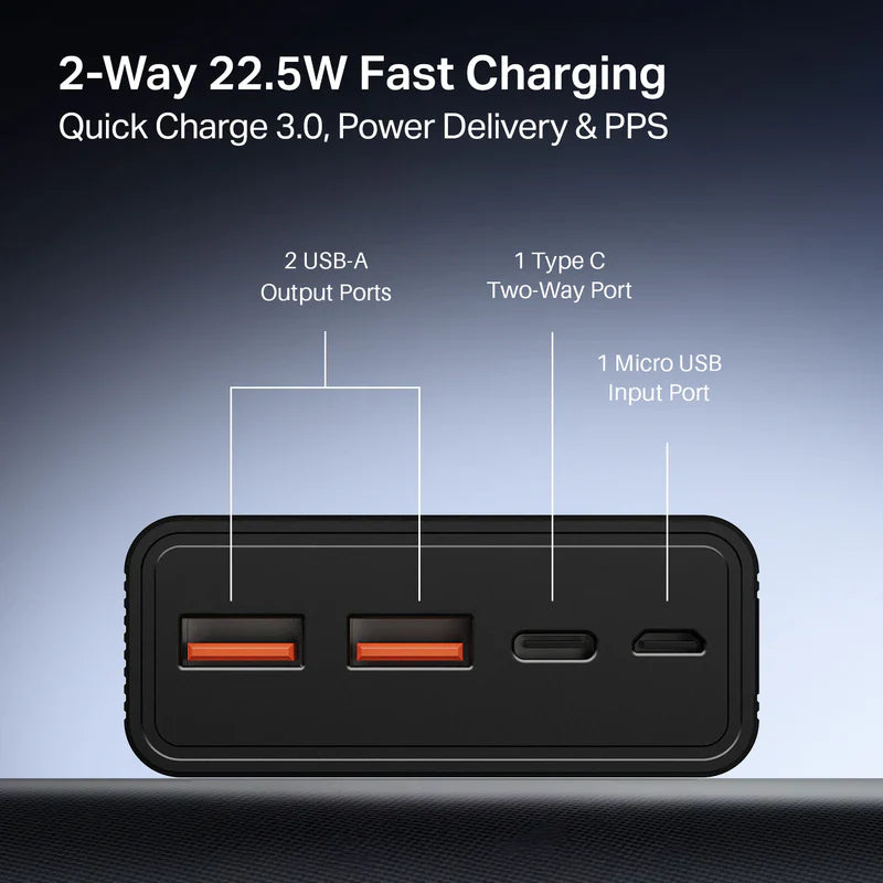 boAt EnergyShroom PB400 20,000 mAh Power Bank - NCAP Accessories