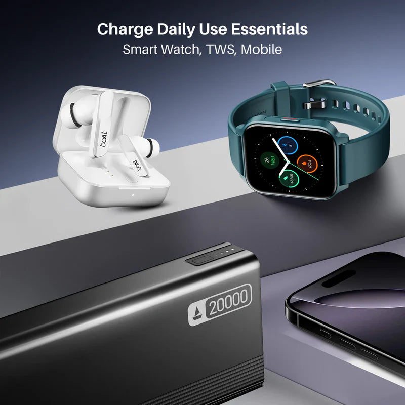 boAt EnergyShroom PB401 20,000 mAh Power Bank - NCAP Accessories
