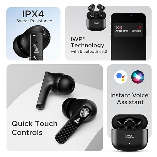 boAt Airdopes Primo True Wireless Earbuds-  ncap accessories