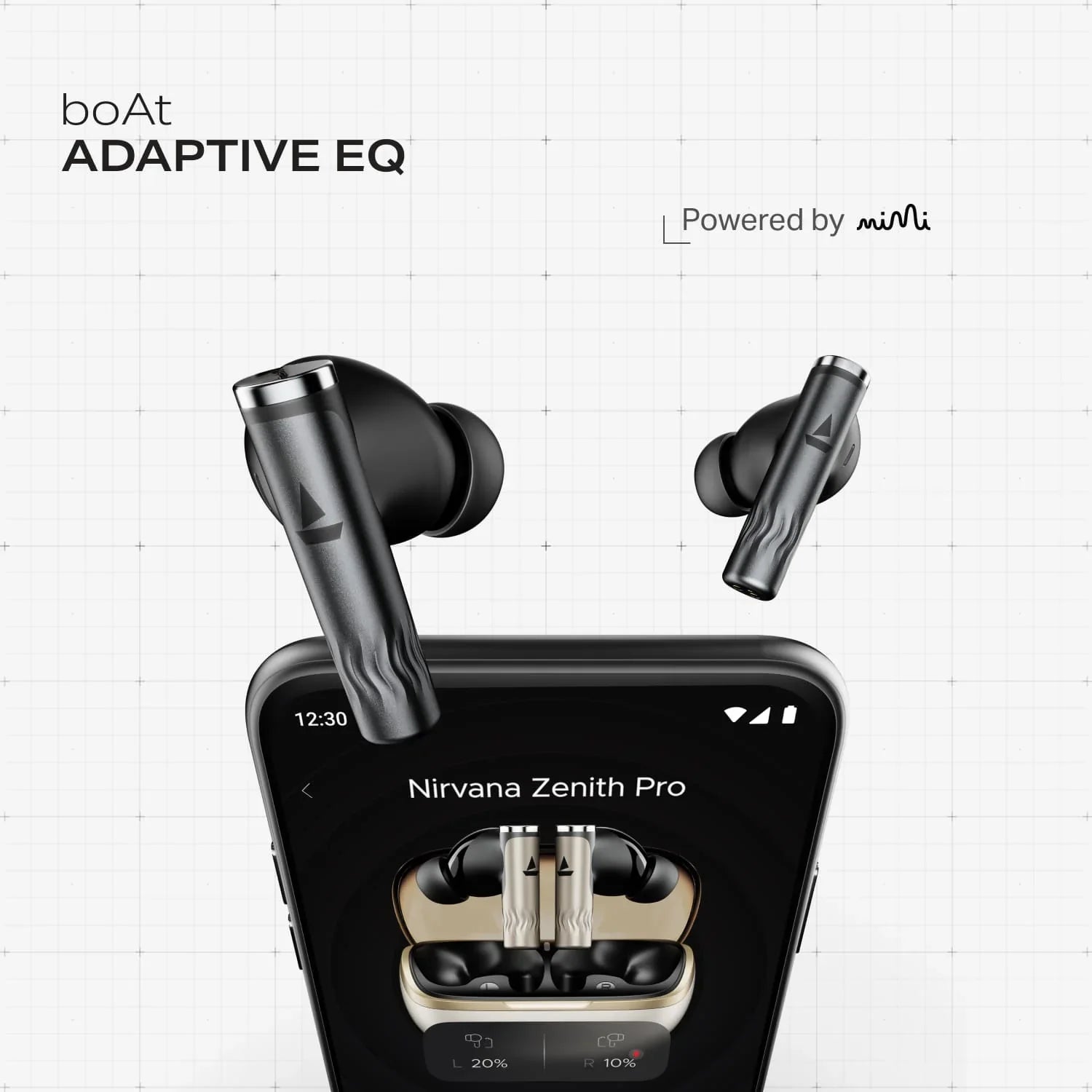 boAt Nirvana Zenith Pro Wireless Earbuds- ncap accessories