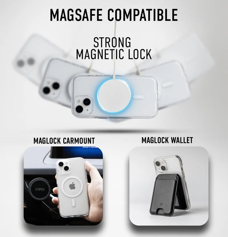 ClearArmour MagSafe Compatible Clear Case for iPhone 17 pro max