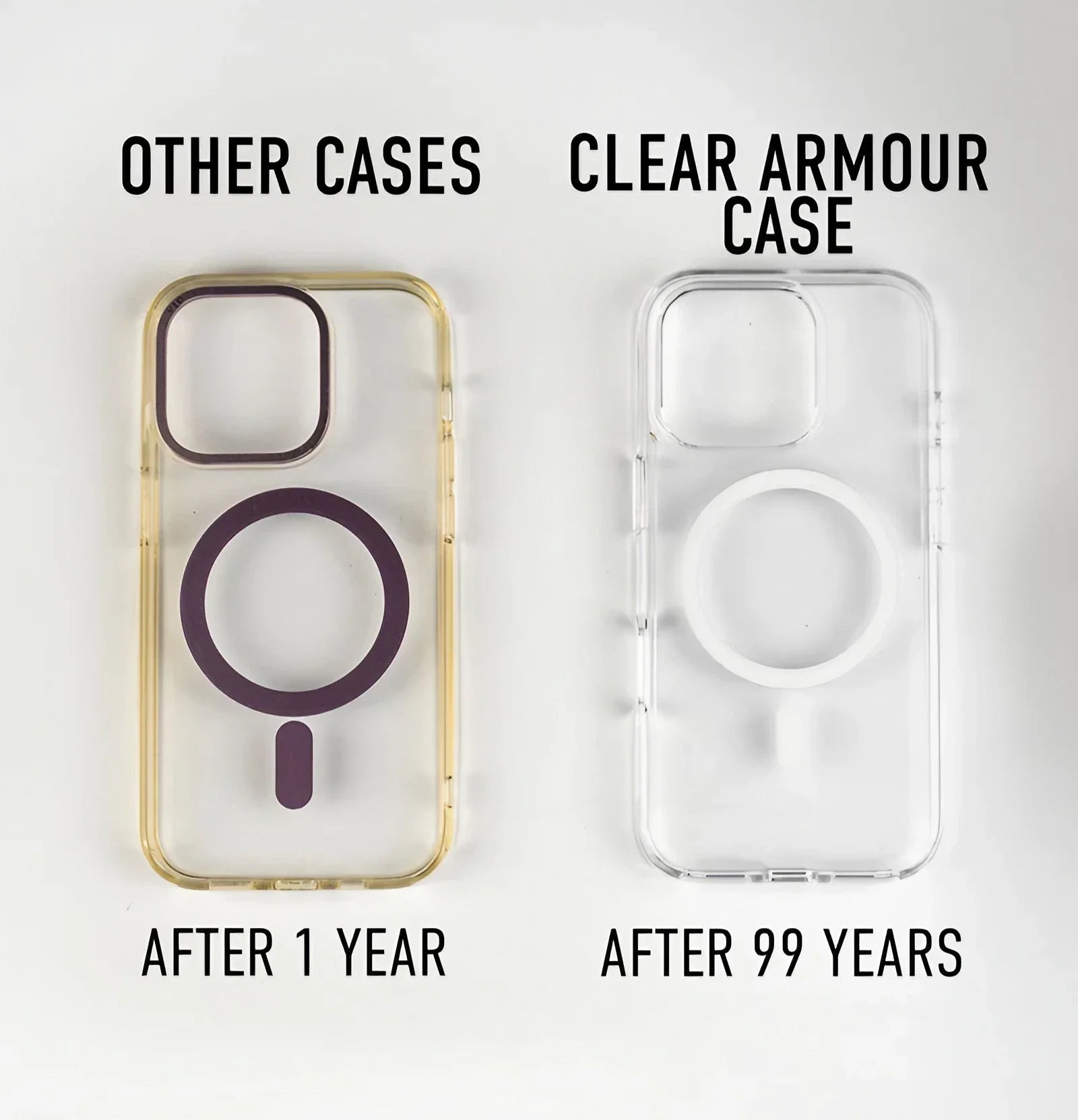 ClearArmour MagSafe Compatible Clear Case for iPhone 15