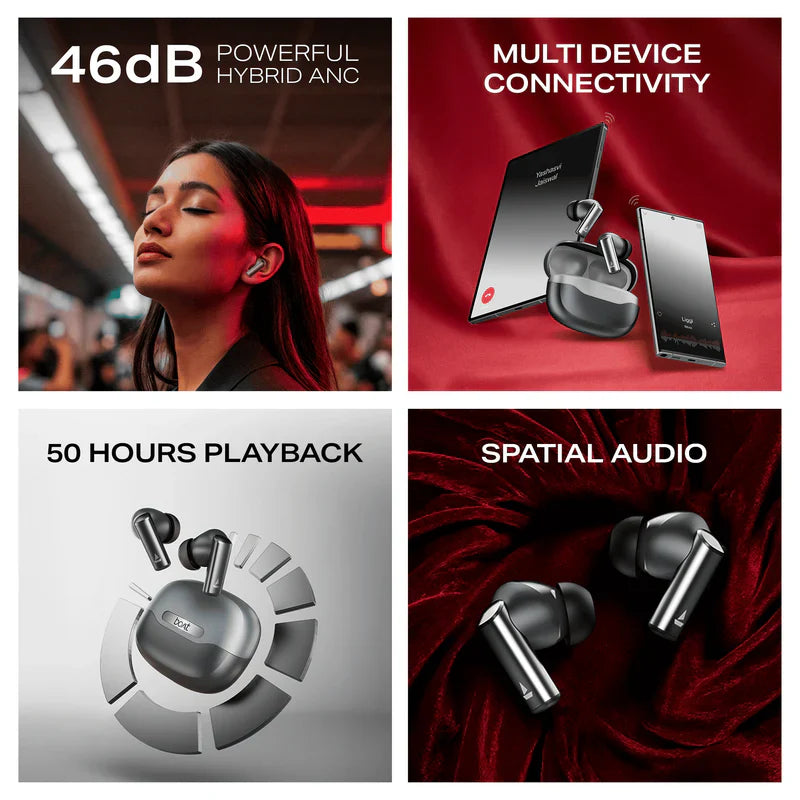 boAt Airdopes Prime 701 ANC - Ncap accessories