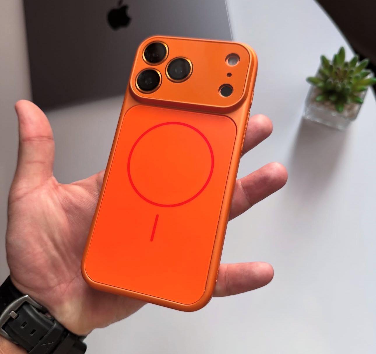 Convert MagSafe Matte Case for iPhone 16 Pro Max – AG Finish | Camera Protection