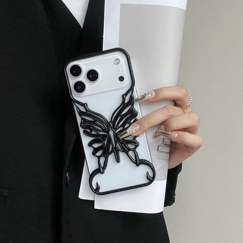 3D Butterfly Luxury Phone Case for iPhone 17 / 17 Air / 17 Pro / 17 Pro Max