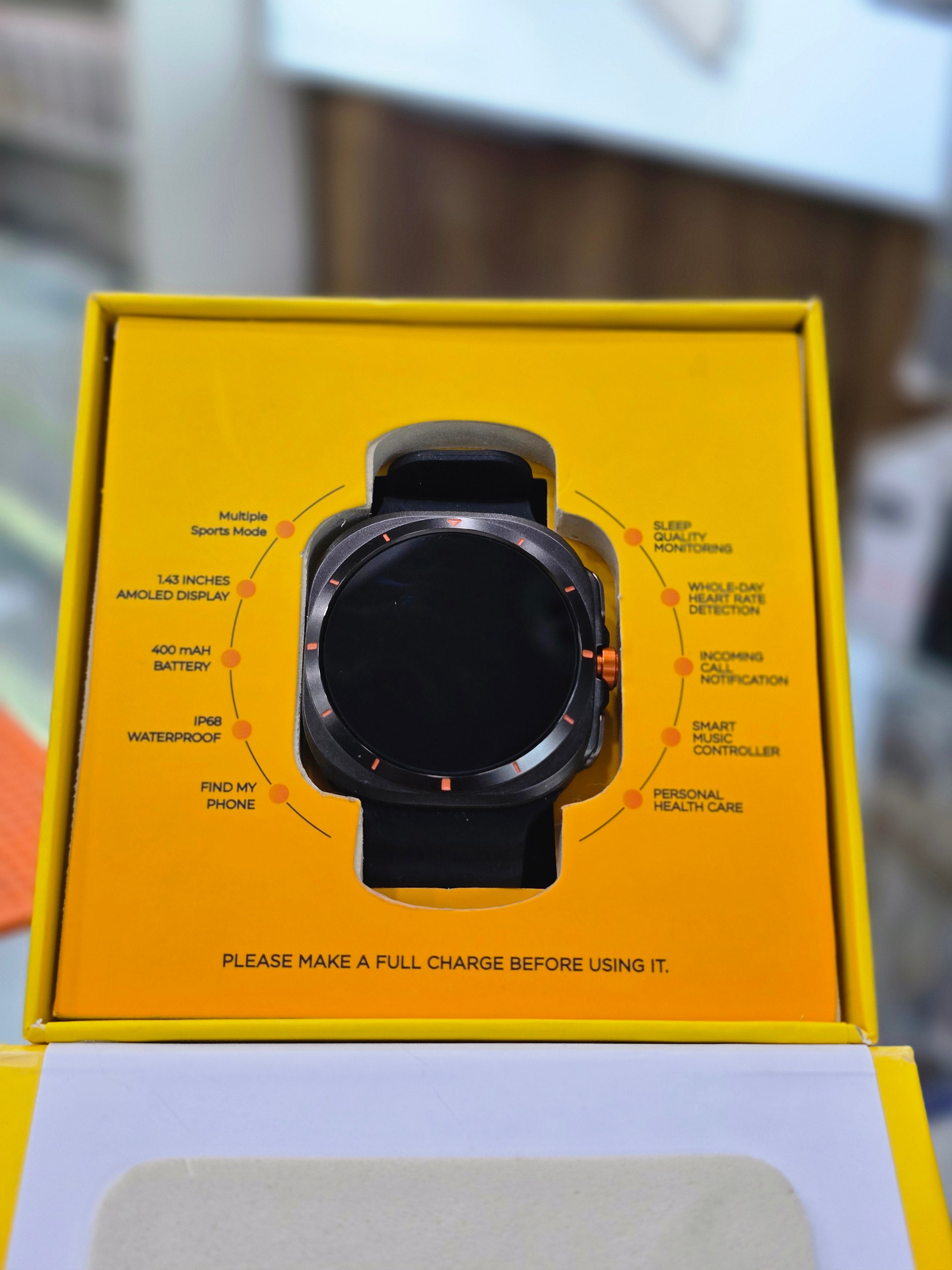 JC Sprint Smartwatch | Bluetooth Smart Watch- ncap accessories