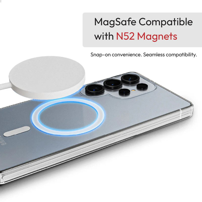 Samsung Galaxy S25 Ultra Clear Armour MagSafe Case | NCAP Accessories