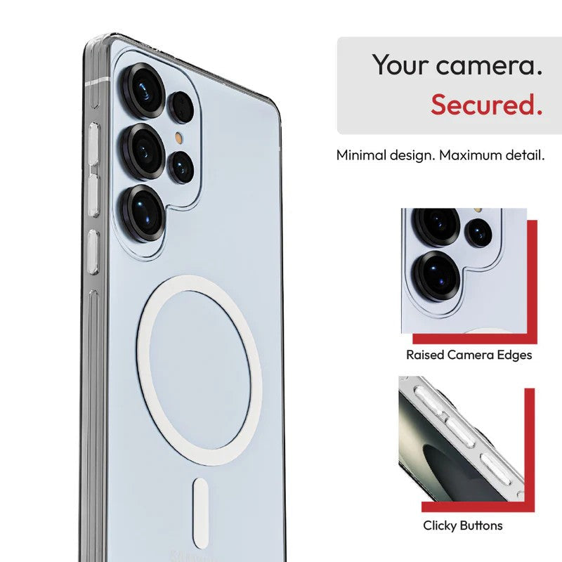 Samsung Galaxy S24 Clear Armour MagSafe Case - ncap accessories